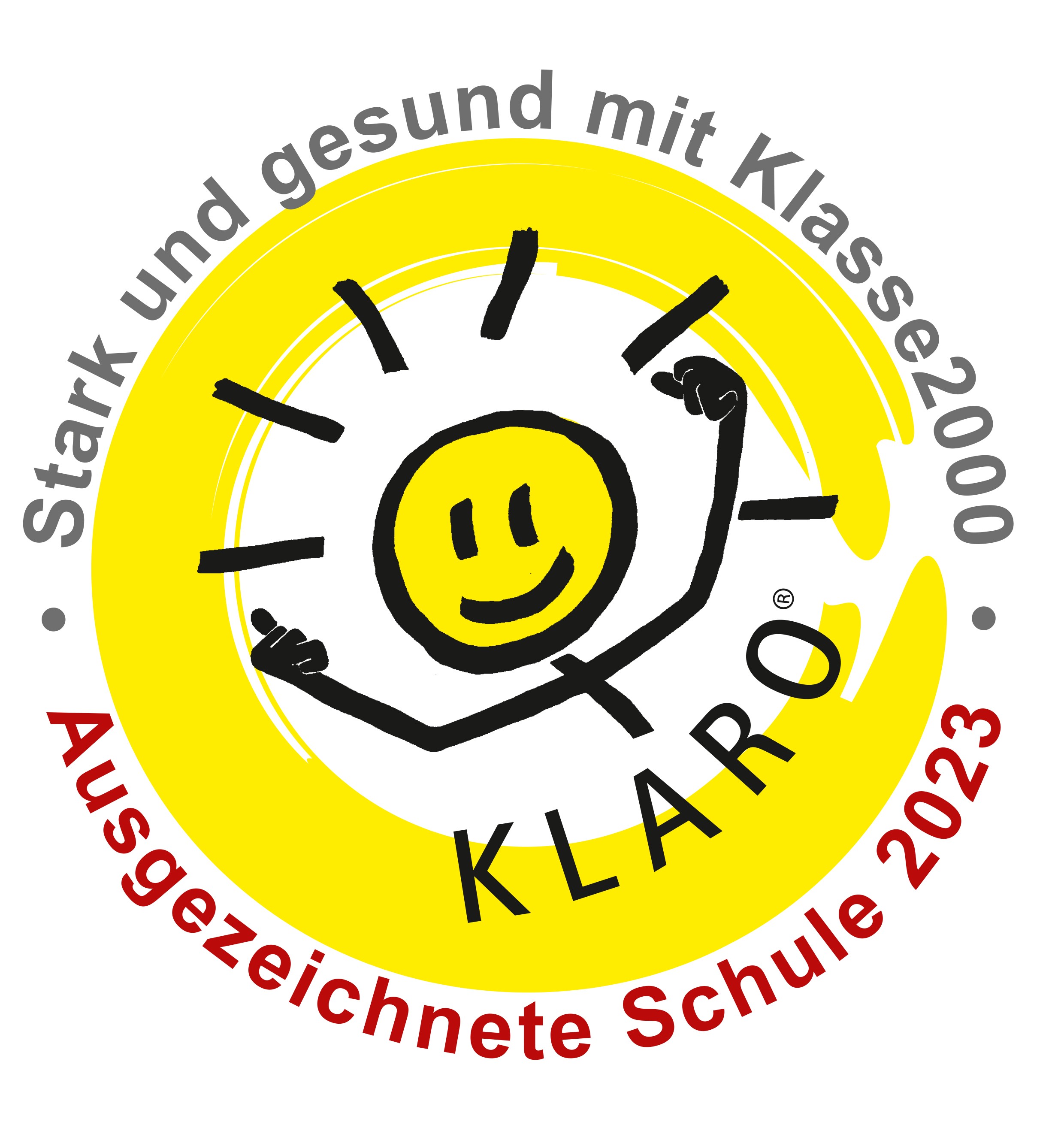 Logo KLARO-Siegel für ausgezeichnete Schulen