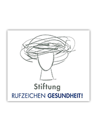 Stiftung Rufzeichen Gesundheit Logo der Stiftung Rufzeichen Gesundheit
